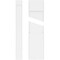 Ekena Millwork Plain PVC Pilaster w/Standard Capital & Base, 5"W x 90"H x 2"P PILP05X090SM01-2 - alternate 1